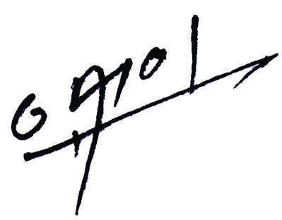 총회장 이만희 서명